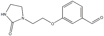  3-[2-(2-oxoimidazolidin-1-yl)ethoxy]benzaldehyde