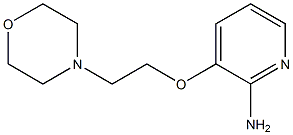 3-[2-(morpholin-4-yl)ethoxy]pyridin-2-amine