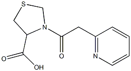  3-[2-(pyridin-2-yl)acetyl]-1,3-thiazolidine-4-carboxylic acid