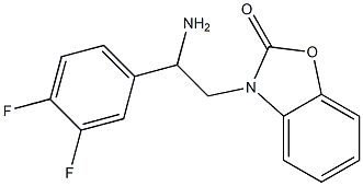 3-[2-amino-2-(3,4-difluorophenyl)ethyl]-2,3-dihydro-1,3-benzoxazol-2-one