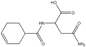  4-amino-2-[(cyclohex-3-en-1-ylcarbonyl)amino]-4-oxobutanoic acid