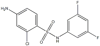 4-amino-2-chloro-N-(3,5-difluorophenyl)benzene-1-sulfonamide