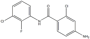 4-amino-2-chloro-N-(3-chloro-2-fluorophenyl)benzamide|