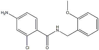 4-amino-2-chloro-N-[(2-methoxyphenyl)methyl]benzamide