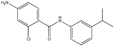 4-amino-2-chloro-N-[3-(propan-2-yl)phenyl]benzamide