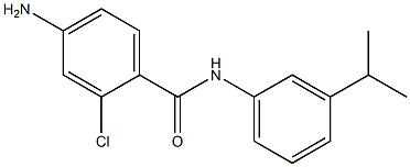 4-amino-2-chloro-N-[3-(propan-2-yl)phenyl]benzamide|