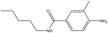 4-amino-3-methyl-N-pentylbenzamide 结构式