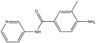 4-amino-3-methyl-N-pyridin-3-ylbenzamide Struktur