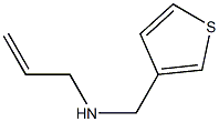 prop-2-en-1-yl(thiophen-3-ylmethyl)amine,,结构式