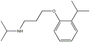 propan-2-yl({3-[2-(propan-2-yl)phenoxy]propyl})amine