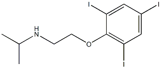 propan-2-yl[2-(2,4,6-triiodophenoxy)ethyl]amine