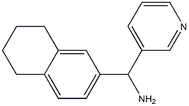 pyridin-3-yl(5,6,7,8-tetrahydronaphthalen-2-yl)methanamine