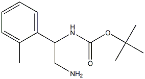  tert-butyl 2-amino-1-(2-methylphenyl)ethylcarbamate