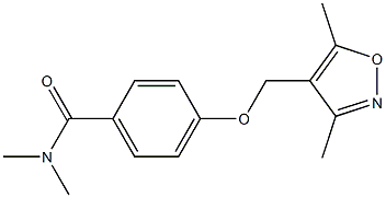 Benzamide,  4-[(3,5-dimethyl-4-isoxazolyl)methoxy]-N,N-dimethyl-