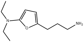 2-Furanpropanamine,  5-(diethylamino)- Struktur