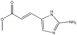  2-Propenoic  acid,  3-(2-amino-1H-imidazol-5-yl)-,  methyl  ester,  (2E)-