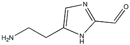 4-(2-aminoethyl)-3H-imidazole-2-carbaldehyde Struktur