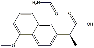 NAPROXEN METHEYL AMIDE Struktur