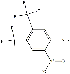 2-nitro-4,5-bis(trifluoromethyl)aniline,,结构式