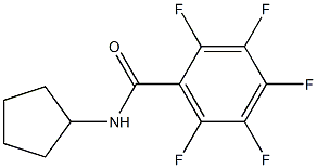 N-cyclopentyl-2,3,4,5,6-pentafluorobenzamide