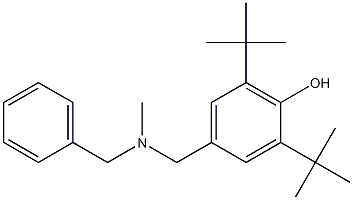 4-{[benzyl(methyl)amino]methyl}-2,6-ditert-butylphenol Structure