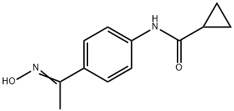 N-{4-[1-(hydroxyimino)ethyl]phenyl}cyclopropanecarboxamide|
