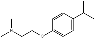 2-(4-Isopropylphenoxy)-N,N-dimethylethanamine, 1001966-91-1, 结构式