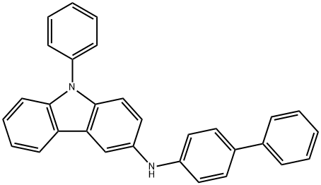 N-BIPHENYL-4-YL-9-PHENYL-9H-CARBAZOL-3-AMINE,1002762-60-8,结构式