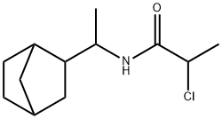 N-(1-{bicyclo[2.2.1]heptan-2-yl}ethyl)-2-chloropropanamide Structure