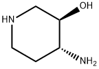 (3R,4R)-4-aminopiperidin-3-ol 结构式