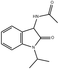 1008063-80-6 Acetamide,  N-[2,3-dihydro-1-(1-methylethyl)-2-oxo-1H-indol-3-yl]-