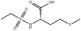 2-ethanesulfonamido-4-(methylsulfanyl)butanoic acid 结构式