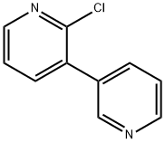 2-Chloro-3-(pyridin-3-yl)pyridine 结构式