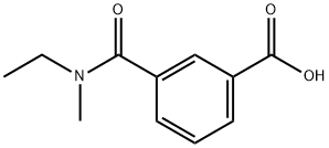 3-[ethyl(methyl)carbamoyl]benzoic acid Structure