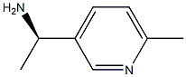 (1R)-1-(6-METHYL(3-PYRIDYL))ETHYLAMINE Structure