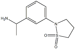 2-[3-(1-aminoethyl)phenyl]-1lambda6,2-thiazolidine-1,1-dione|2-[3-(1-氨基乙基)苯基]-1Λ6,2-噻唑烷-1,1-二酮