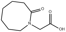 2-(2-oxoazocan-1-yl)acetic acid Structure