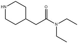 N,N-diethyl-2-piperidin-4-ylacetamide Structure