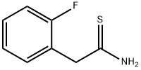 2-(2-氟苯基)乙硫代酰胺, 1016739-02-8, 结构式