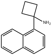 1-(1-Naphthyl)cyclobutanamine Structure