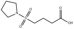 4-(吡咯烷-1-磺酰)丁酸,1018283-85-6,结构式