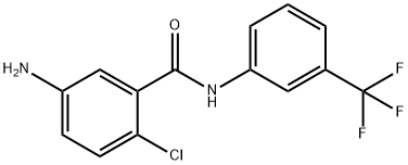 5-amino-2-chloro-N-[3-(trifluoromethyl)phenyl]benzamide|