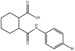 2-[(4-bromophenyl)carbamoyl]cyclohexane-1-carboxylic acid|2-((4-溴苯基)氨基甲酰基)环己烷-1-羧酸