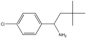 1-(4-chlorophenyl)-3,3-dimethylbutan-1-amine Structure