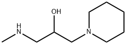 1-(methylamino)-3-(piperidin-1-yl)propan-2-ol Structure