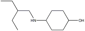 4-[(2-ethylbutyl)amino]cyclohexan-1-ol Structure