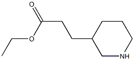 ETHYL 3-PIPERIDIN-3-YLPROPANOATE Struktur