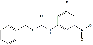 Benzyl 3-bromo-5-nitrophenylcarbamate,1020252-75-8,结构式