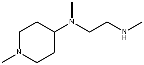 N,1-dimethyl-N-[2-(methylamino)ethyl]piperidin-4-amine Structure