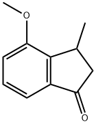 4-methoxy-3-methyl-2,3-dihydro-1H-inden-1-one Structure